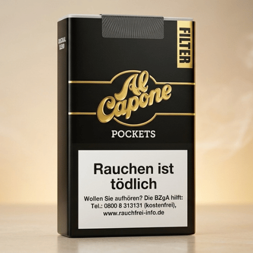 Al Capone Filter Pocket Sigarillo – Tatlı Tütün