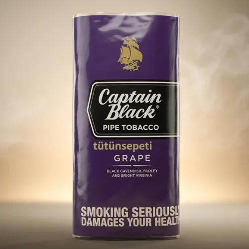 Captain Black Grape Pipo Tütünü – Üzüm Aromalı