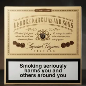 George Karelias Superior Virginia sigara Satın Al
