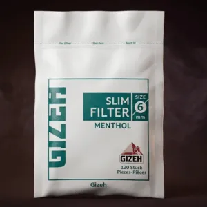 Gizeh Slim Mentol Poşet Sigara Sarma Filtresi