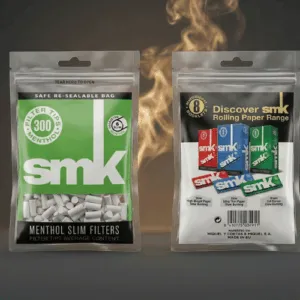 SMK Slim Mentollü Sigara Sarma Filtresi - 300 Adet