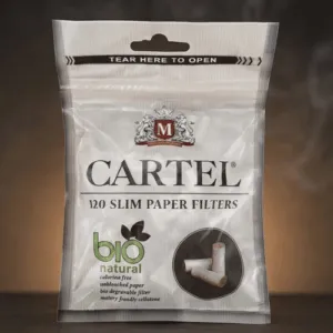 Cartel Slim sigara sarma filtresi - Organik - 120 adet