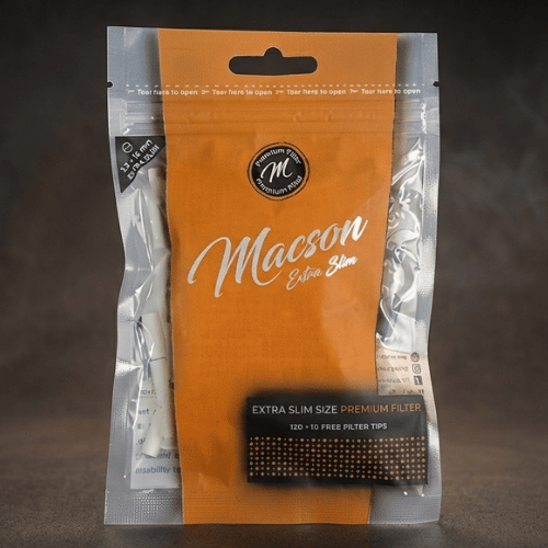 Macson Extra Slim sigara sarma filtresi – 5.3 mm