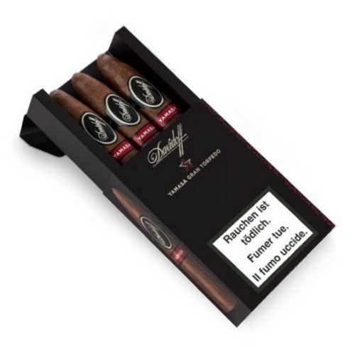 Davidoff Yamasa Gran Torpedo Puro - 3's - Görsel 2