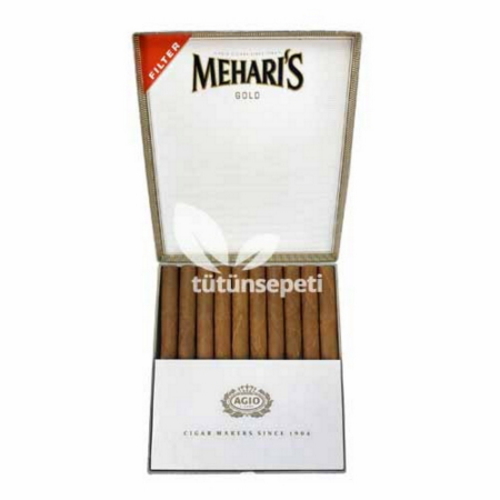 Meharis Gold Filter sigarillo kutusu