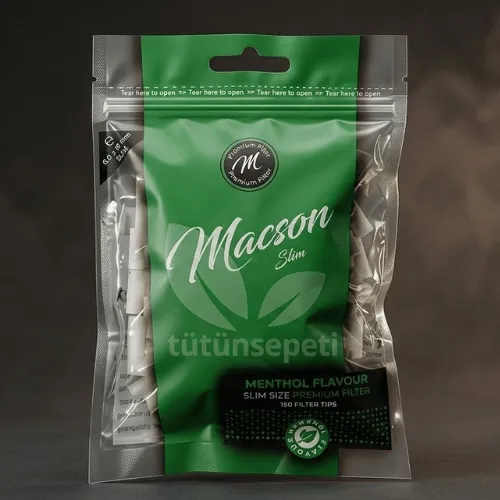Macson Mentollü Sarma Filtresi – 6mm