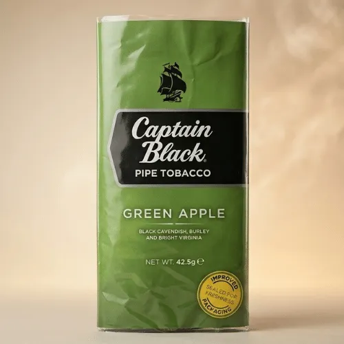 Captain Black Green Apple Pipo Tütünü – Yeşil Elma aromalı