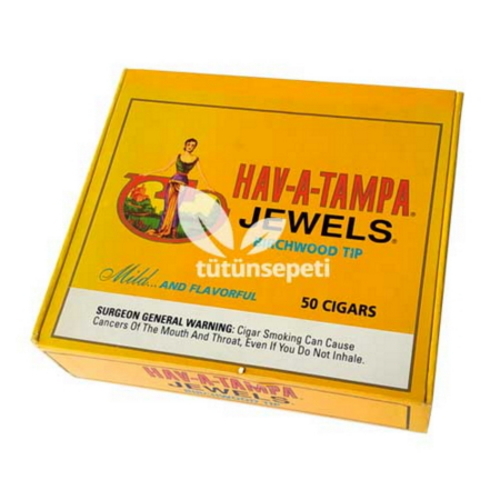 Hav-A-Tampa Jewels Birchwood Tip sigarillo - 50's - Görsel 2