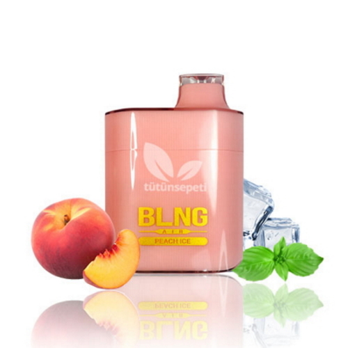 BLNG Air 6000 Peach ice Puff – Şeftali ve Mentol