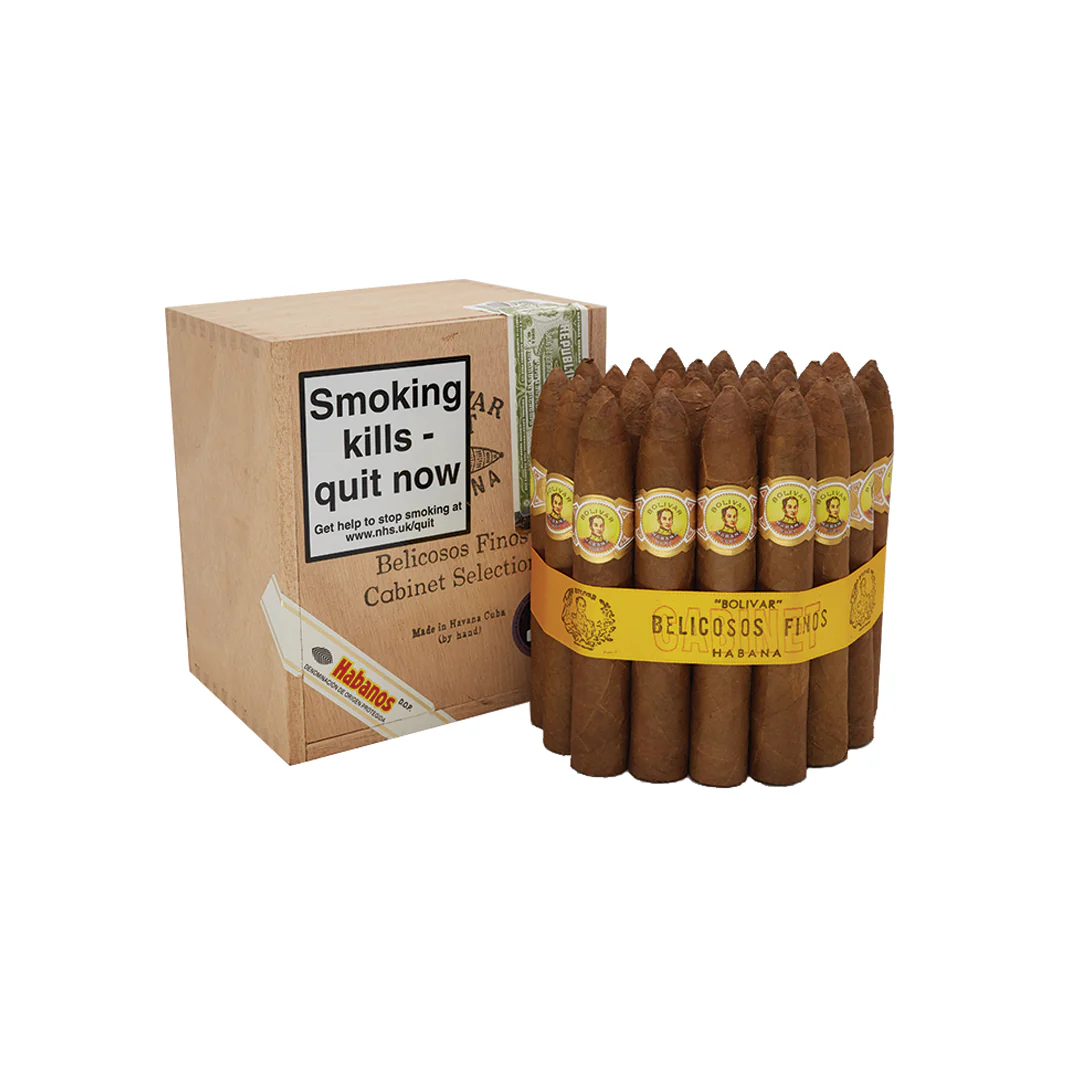 Bolivar Belicosos Finos SLB Puro Tubos 25’s FREESHOP