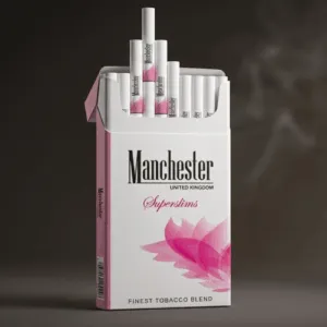 Manchester Pink Super Slim Sigara