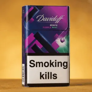 Davidoff Reach Purple Mint - Böğürtlen Ve Nane Aromalı