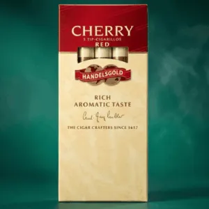 Handelsgold Red Cherry Sigarillo Ağızlıklı - Vişne Aromalı