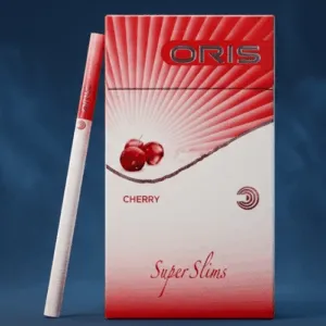 Oris Cherry Superslims Sigara - Kiraz Aromalı