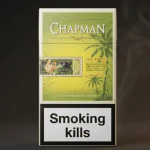 Chapman İce Apple Superslim Uzun Sigara - Buz ve Elma Aromalı