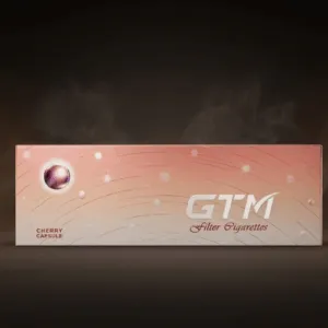 GTM Cherry Capsule Slim Sigara Kirazlı Kapsüllü - 1 Karton